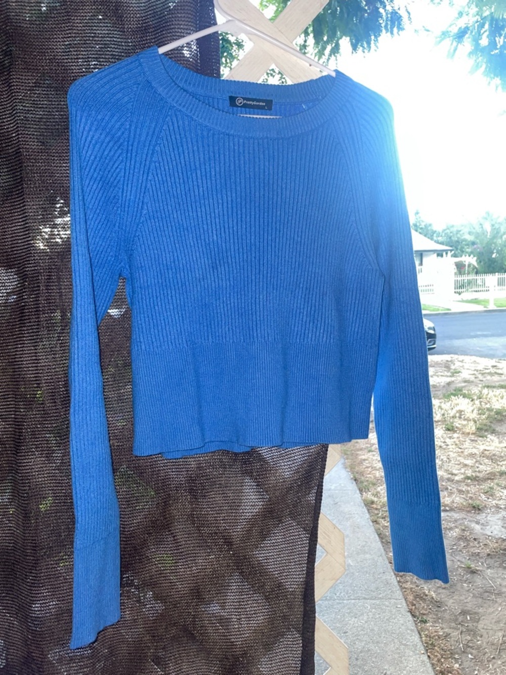 Pretty Garden two piece top and skirt
